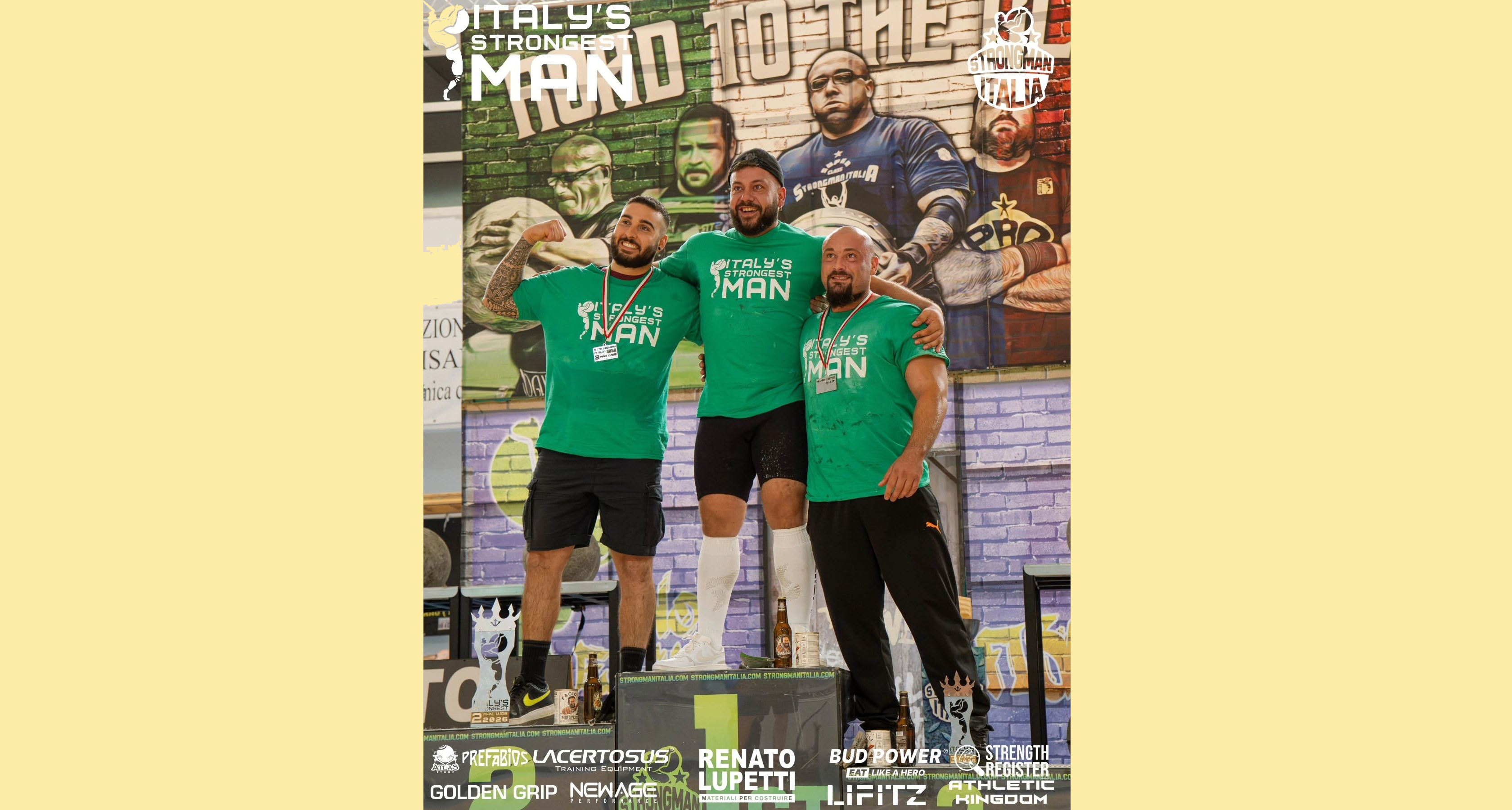 ITALY'S STRONGEST MAN 2026 - ALFONSO PERSICO CONQUISTA IL TITOLO IN CATEGORIA UNDER 105KG DOPO UNA FINALE AL CARDIOPALMA!